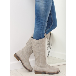 Saappaat beige GD-WL-07 Beige harmaa 1