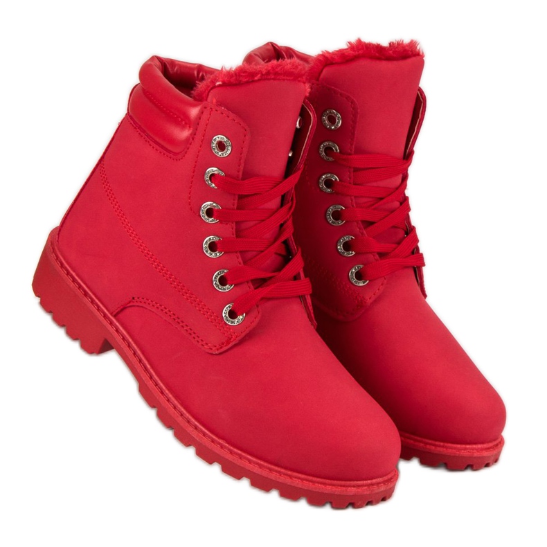 Bestelle Red Warm Trappers punainen 1