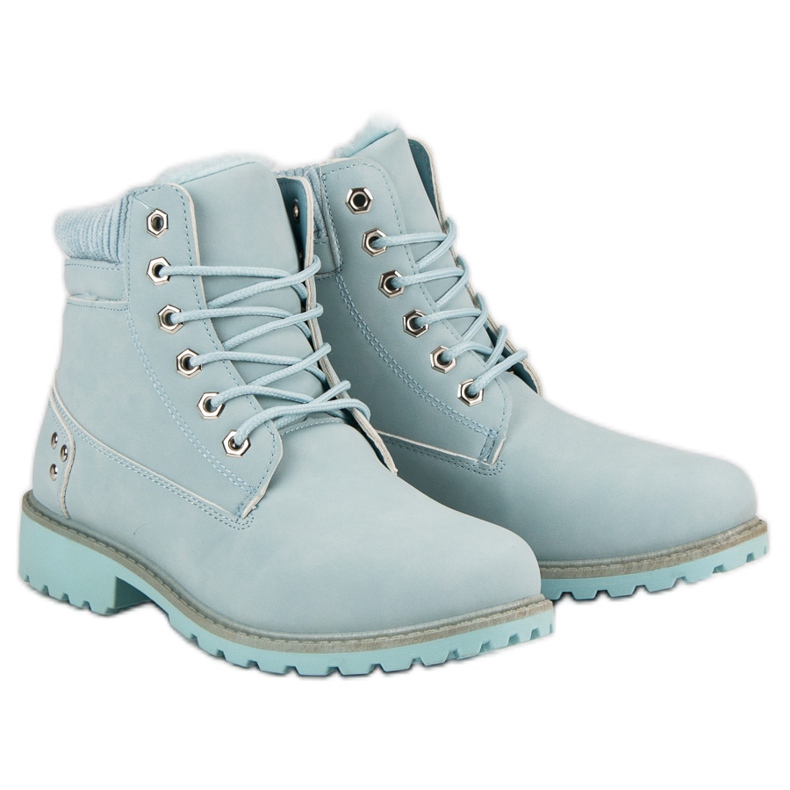 Siniset lämmitetyt ansastajat sininen 1