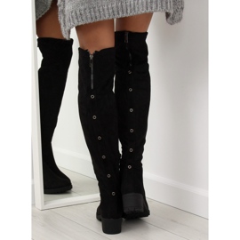 Polvisaappaat musta 0-207 musta 2