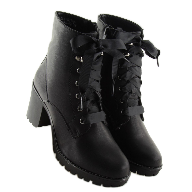 Mustat korkokengät B2889-KB Musta 2