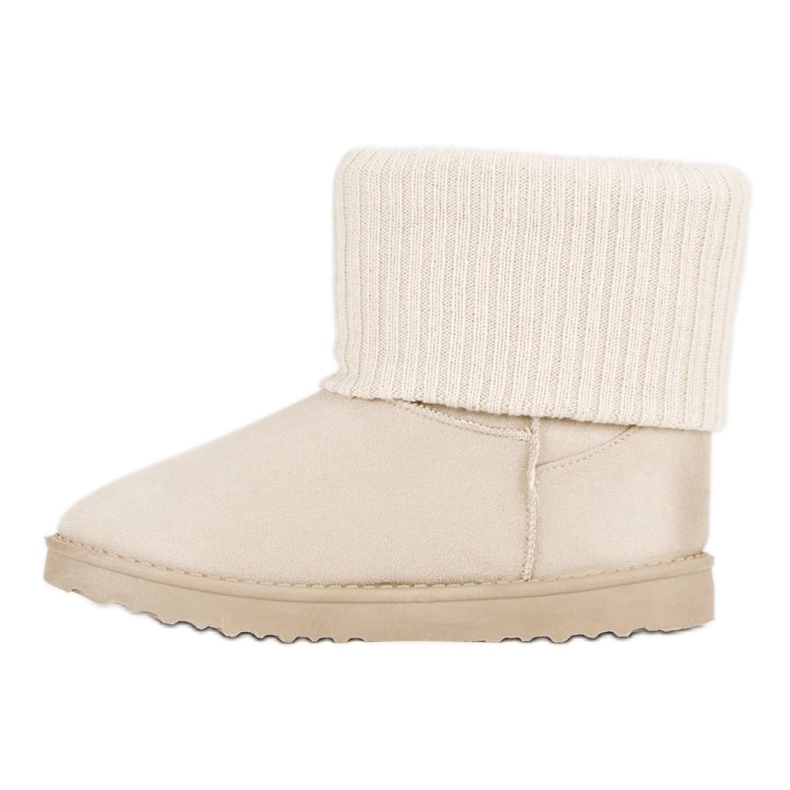 Mokkanahkaiset lumisaappaat ruskea 1