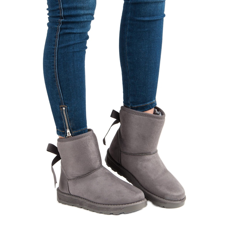 Mukluki jousella harmaa 1