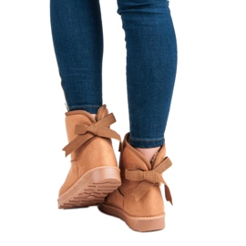 Mukluki jousella ruskea 2