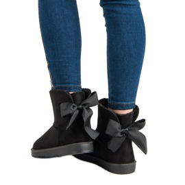 Lumisaappaat rullattavalla varrella musta 2