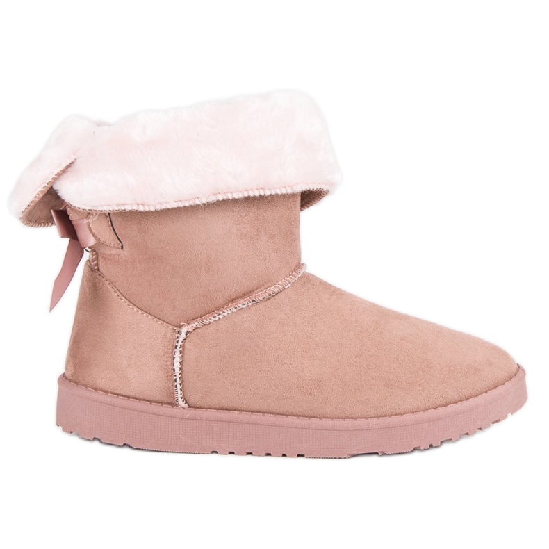 Korkea Mukluki vaaleanpunainen 1