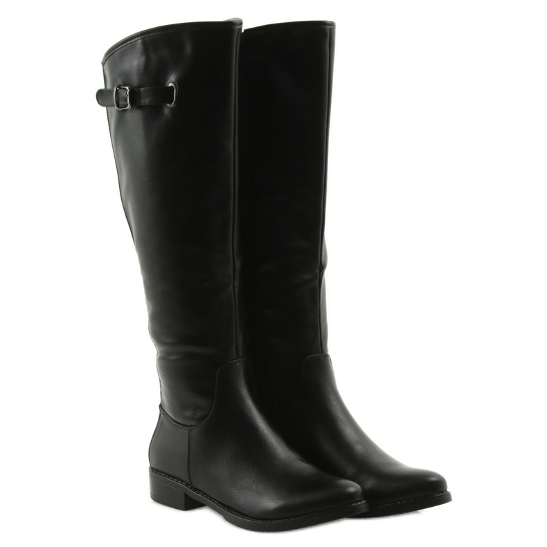 M.Daszyński Saappaat Upseerit Daszyński SA131 musta 4