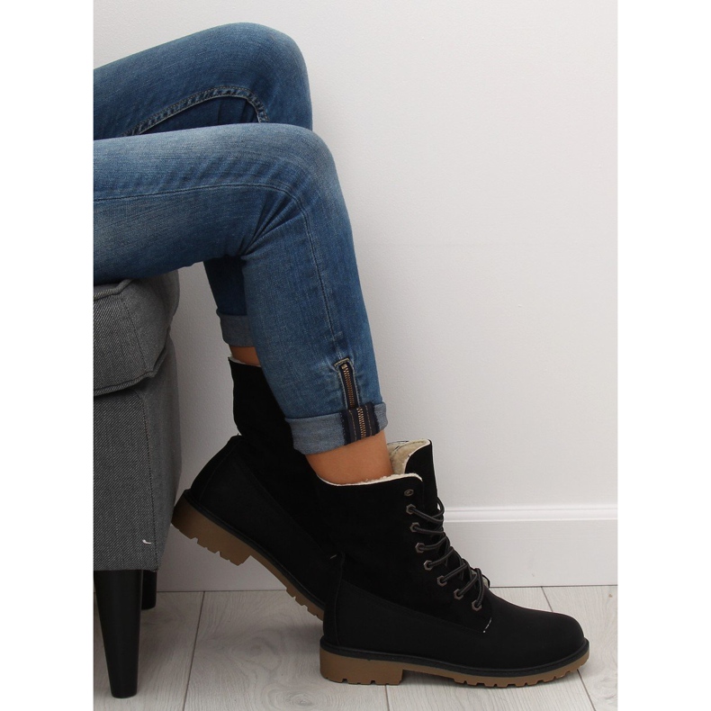 Saappaat musta 1123-PA Musta 1