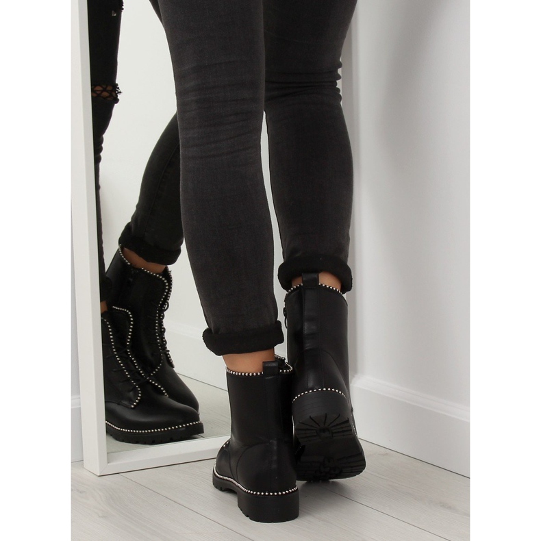 Mustat Workery -saappaat 2577 musta 2