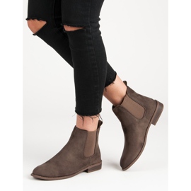 Via Giulia  Mokkanahkaiset Chelsea -saappaat ruskea 2