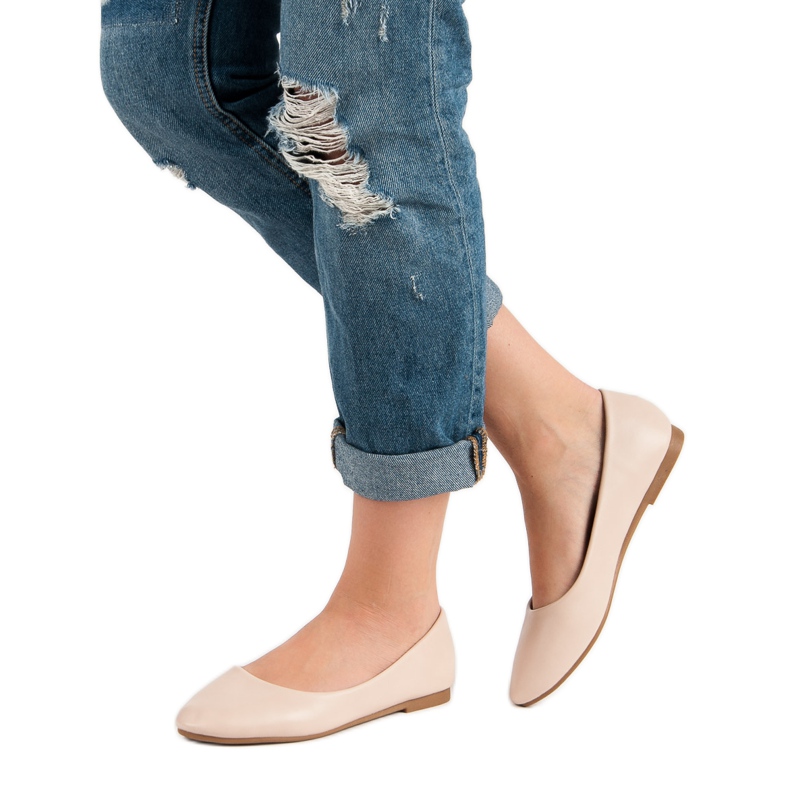 Mukavat ballerinat ruskea monivärinen 2