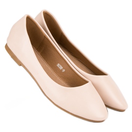 Mukavat ballerinat ruskea monivärinen 1