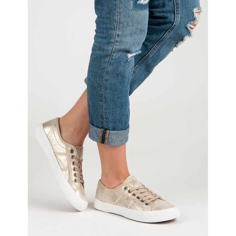 J. Star Nauhalliset lenkkarit keltainen 1