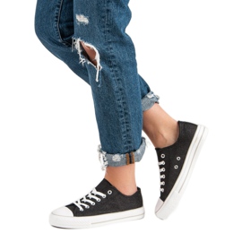 Glitter -lenkkarit musta 2