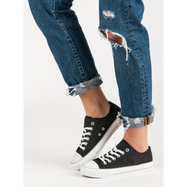 Glitter -lenkkarit musta 1