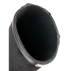 Kylie Suede Galoshes koristeellisella vetoketjulla musta 1