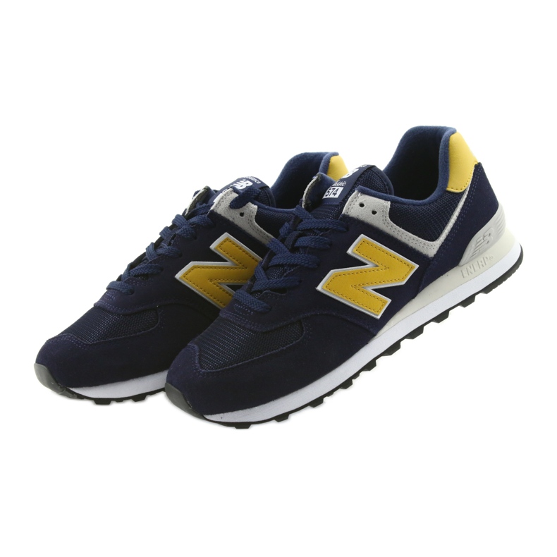 New Balance ML574SMB PIGMENTTI BRASSILLA keltainen laivastonsininen 3