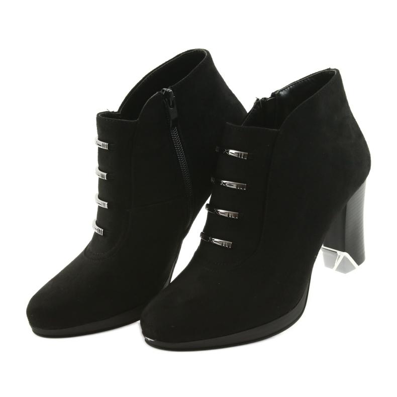 M.Daszyński Daszyński mokkanahka saappaat musta 3