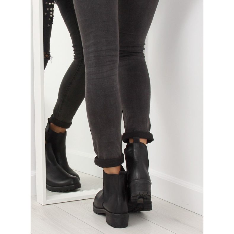 Mustat Jodhpur-saappaat 945-PA Musta 2