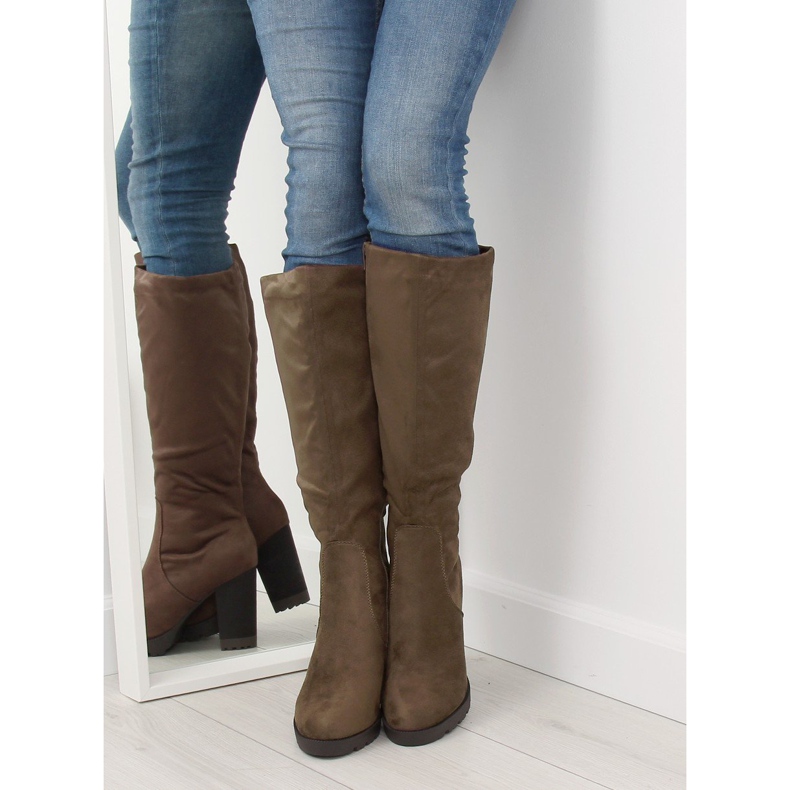 Korkokengät khaki 7290 Khaki 1