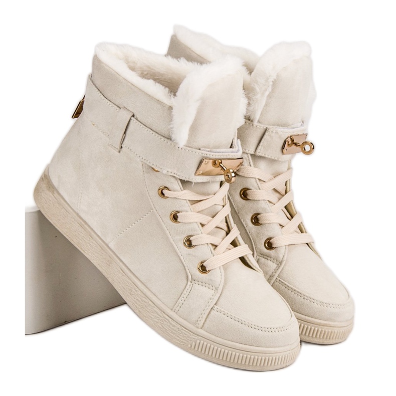 Suede High Tennarit ruskea 1