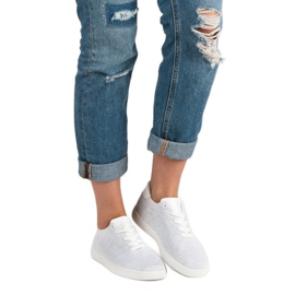 Mukavat urheilukengät valkoinen 1