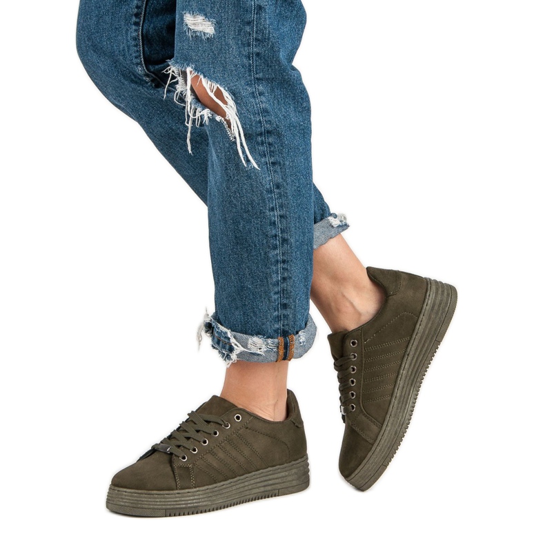 Tennarit MCKEYLOR -alustalla vihreä 2