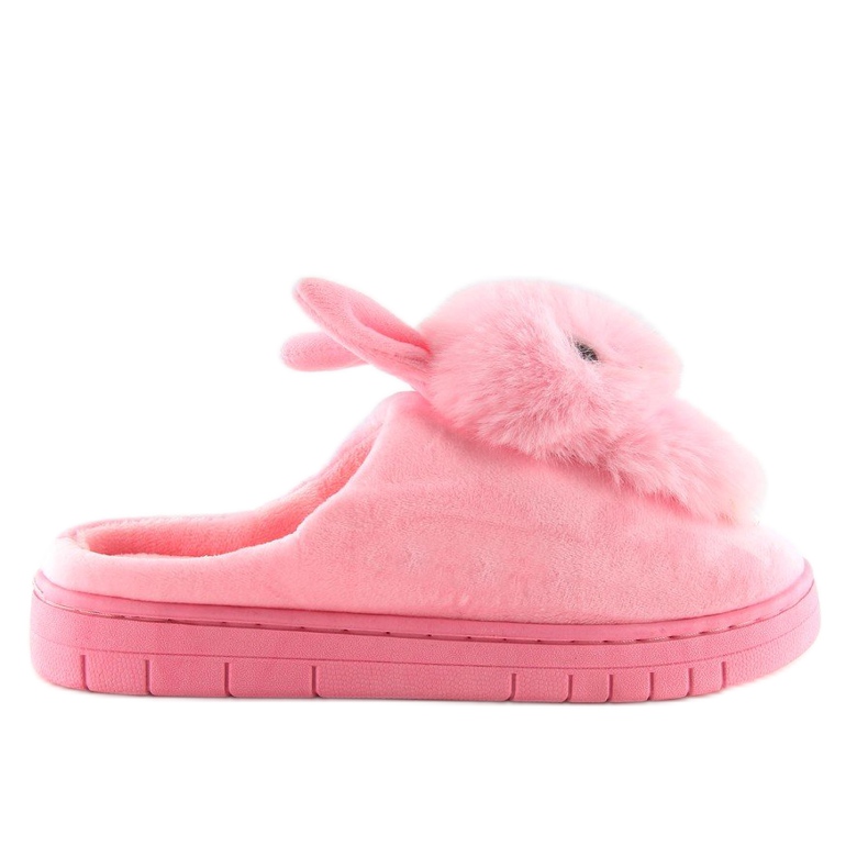 Naisten vaaleanpunaiset tossut puput MA01 Pink vaaleanpunainen 1