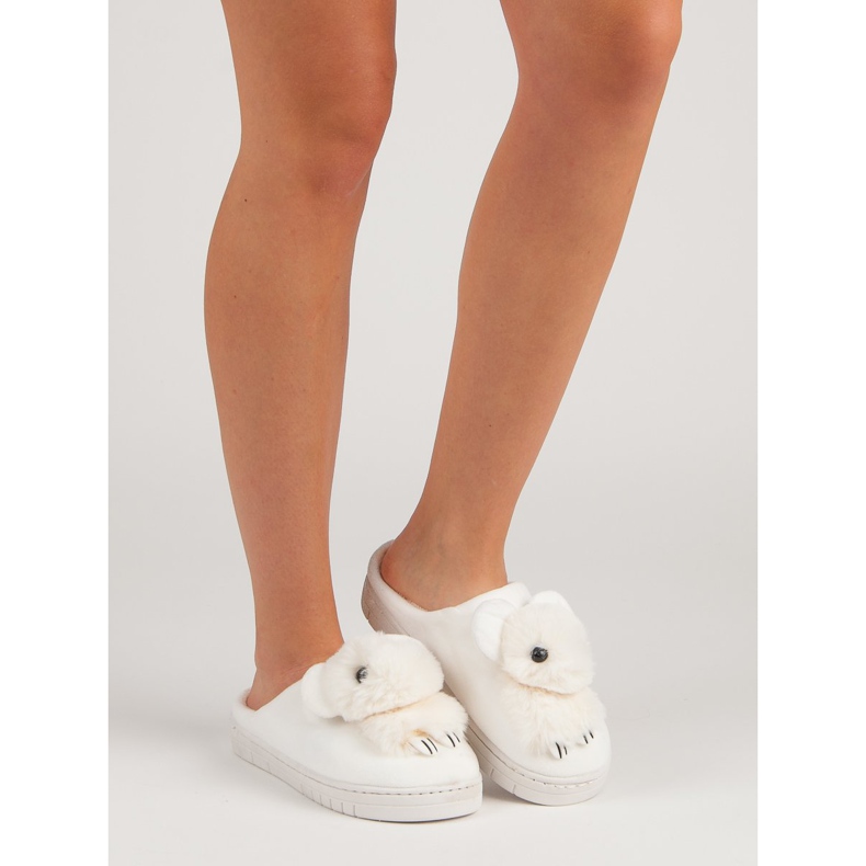 Mukavat tossut valkoinen 1