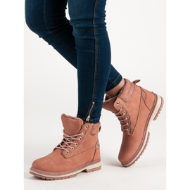 Juliet Lämpimät vaelluskengät vaaleanpunainen 2