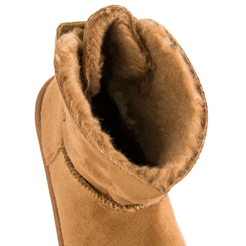 Kameli Mukluki jousella ruskea 2