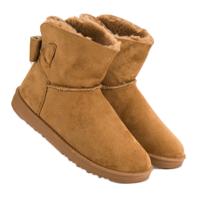 Kameli Mukluki jousella ruskea 1