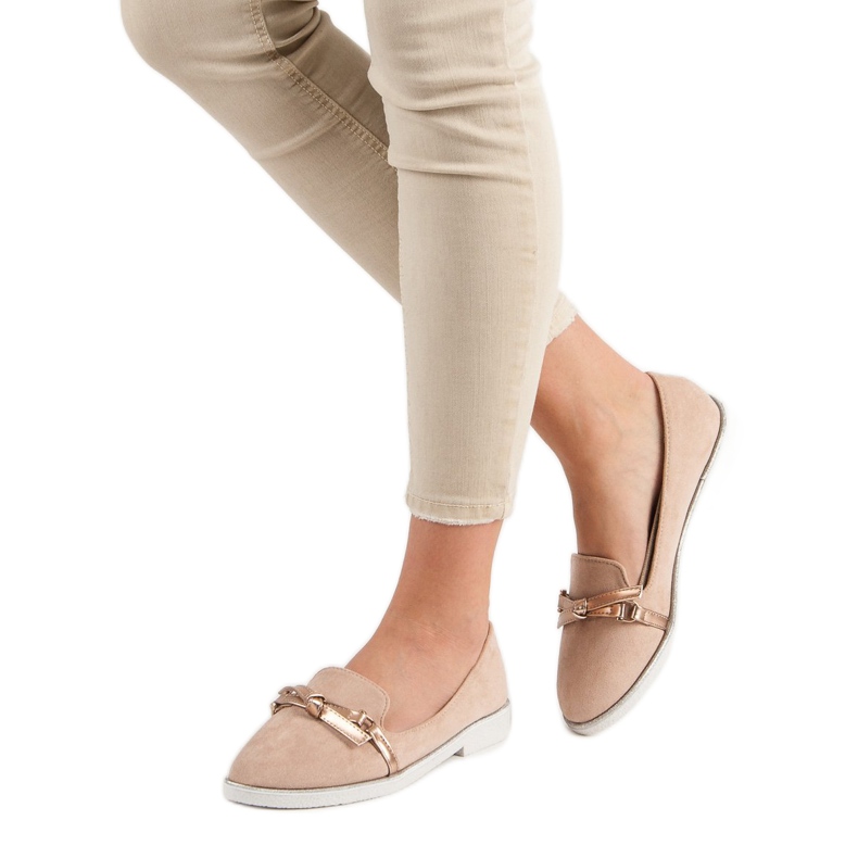 Emaks Mokkanahkaiset leivonnaiset vaaleanpunainen 2