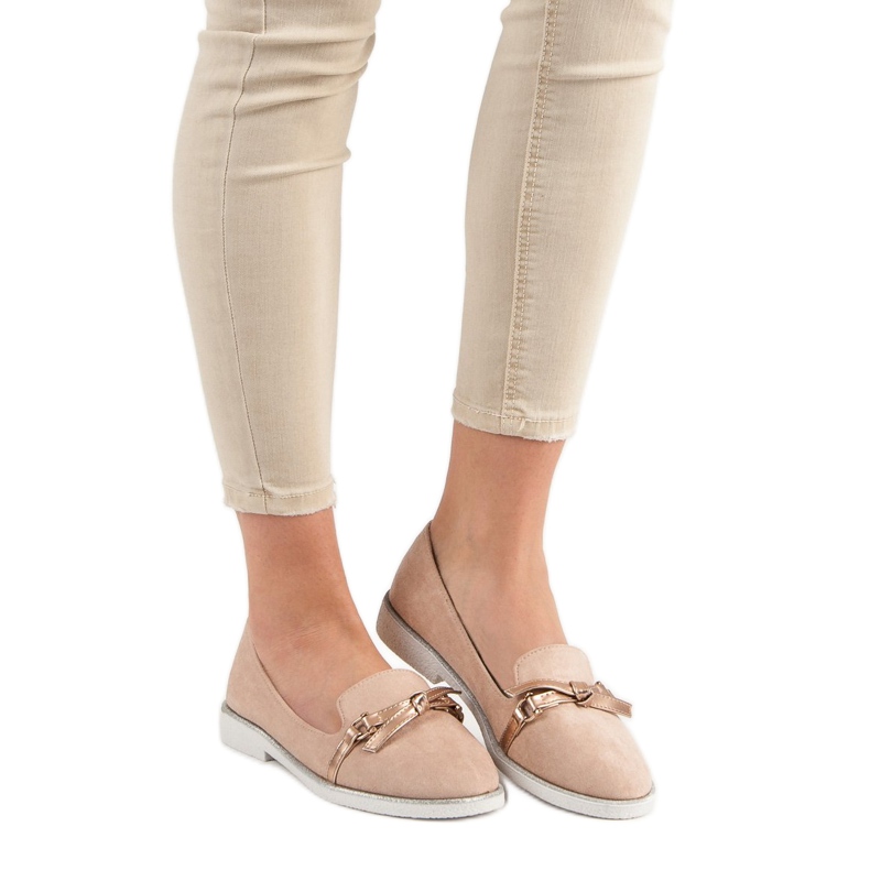 Emaks Mokkanahkaiset leivonnaiset vaaleanpunainen 1