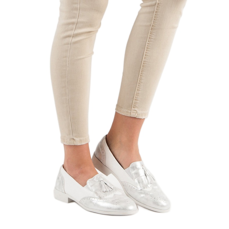 Tina&Co Loaferit hapsuilla harmaa 1