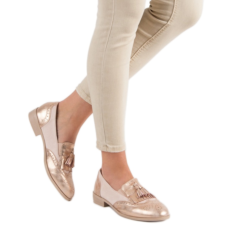 Tina&Co Loaferit hapsuilla vaaleanpunainen 2