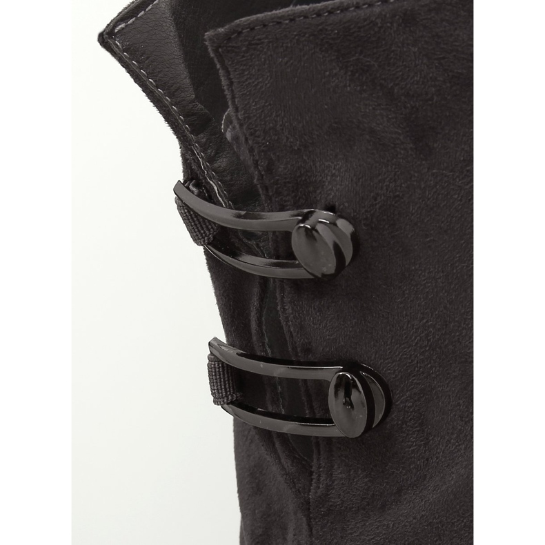 Harmaa Päällyssaappaat korkokengät BH131-HB Harmaa 1