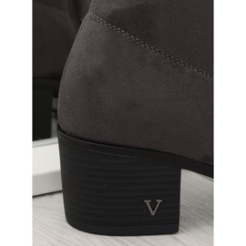 Harmaa Päällyssaappaat korkokengät BH131-HB Harmaa 2