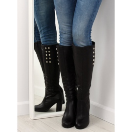 Mustat korkokengät 7330-PA Musta 1