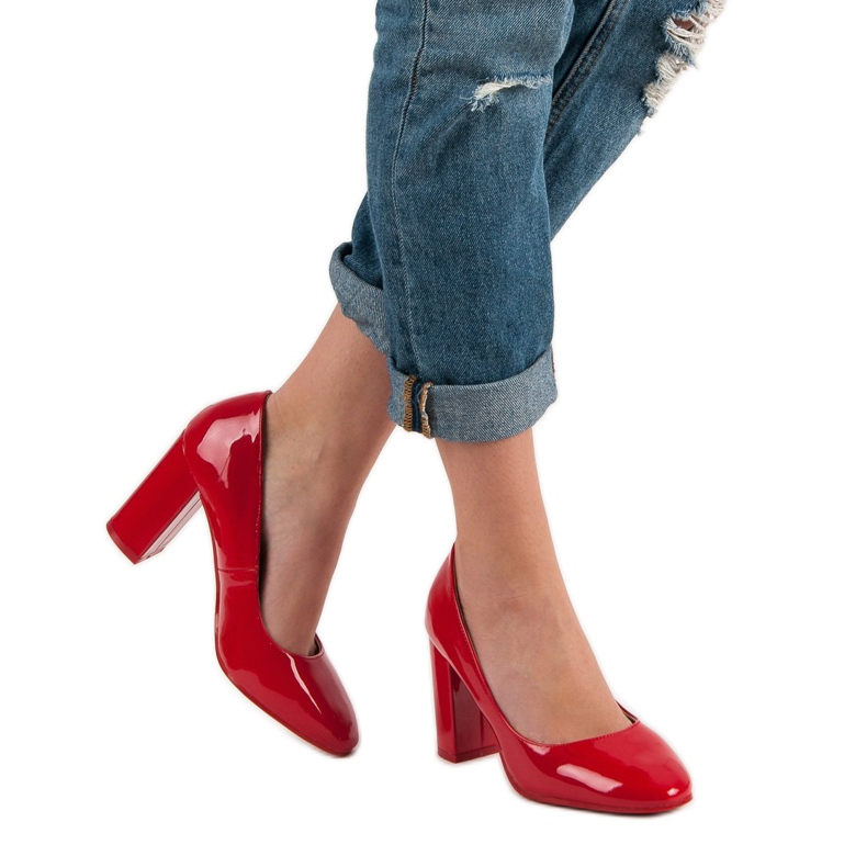 Seastar Punaiset lakatut pumput punainen 1