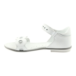 Tyttöjen sandaalit Bartek -hopeasormukset valkoinen 2