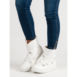 Seastar Lämpimät lumisaappaat valkoinen 1