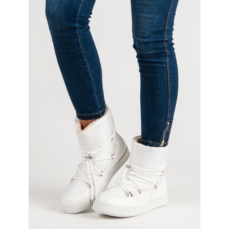 Seastar Lämpimät lumisaappaat valkoinen 1