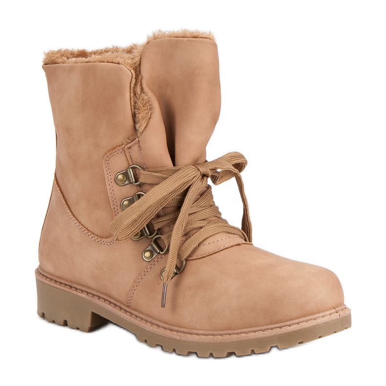 Super Me Lämpimät saappaat vaaleanpunainen 2