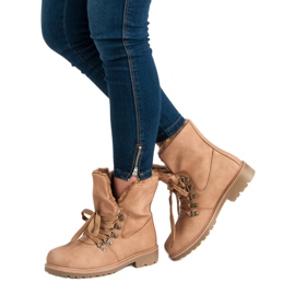 Super Me Lämpimät saappaat vaaleanpunainen 1