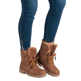 Super Me Lämpimät saappaat ruskea 1