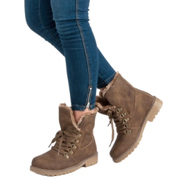 Super Me Lämpimät saappaat ruskea 2