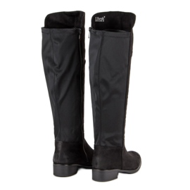 Filippo Litteät kantapää saappaat musta 1