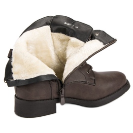 SDS Lämpimät harmaat saappaat 2