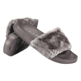 Harmaat varvastossut 2